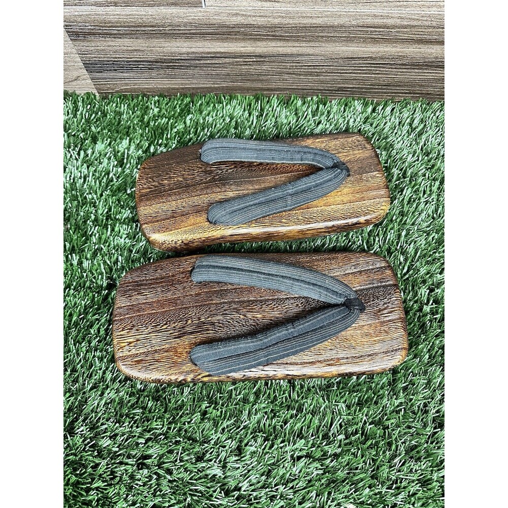 Japanese Kimono Wooden SHOES SANDALS Womens Yukata From Japan Size 7 -7.5